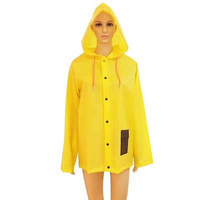 Gele EVA Lightweight Raincoat Windproof Multistyle-Beschikbare ODM
