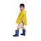 OEM Polyesterregenjas, Gele Regenjas 500*800mm van Duidelijke Kinderen