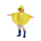 OEM Polyesterregenjas, Gele Regenjas 500*800mm van Duidelijke Kinderen