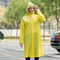 Opnieuw te gebruiken de Laag Waterdichte Gele Regenjas van Maniereva transparent custom plastic rain